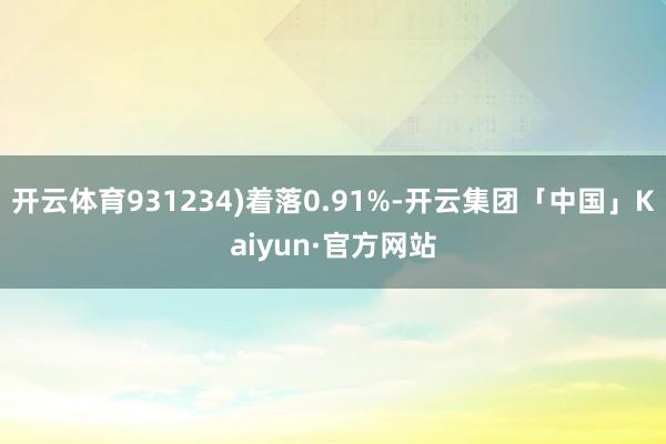 开云体育931234)着落0.91%-开云集团「中国」Kaiyun·官方网站